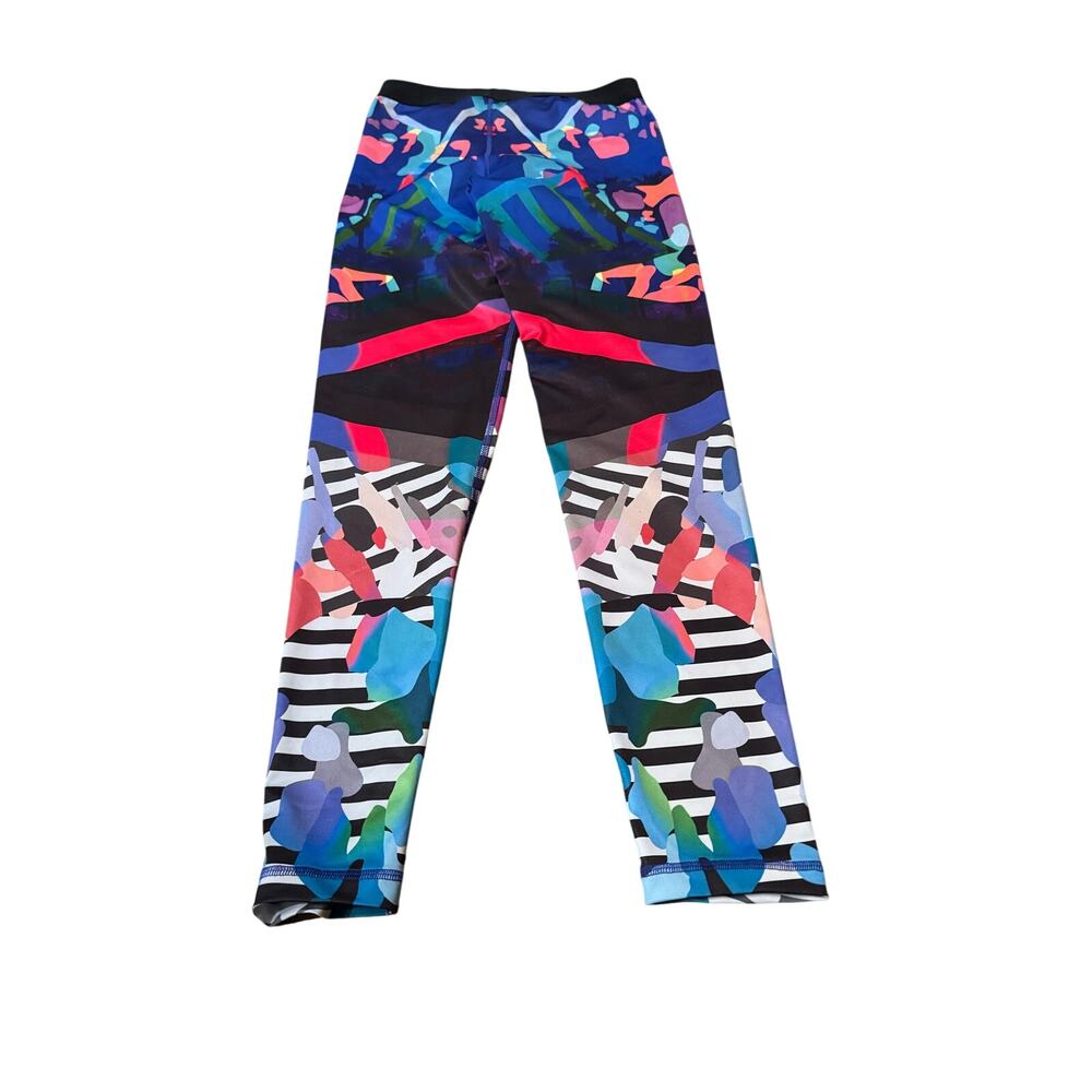 Women’s Nike Dri Fit Graphic Running Workout Gym Tights Leggings Woman Medium